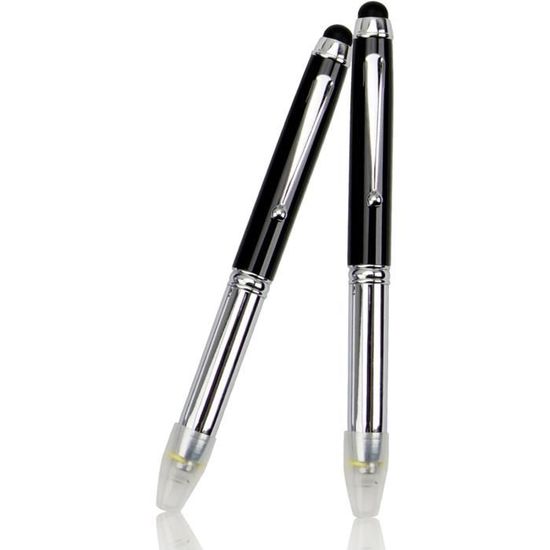 Lot De 2 Stylos à Bille - Design Abeilles Et Fleurs - Encre Noire - Style Champêtre Et Mignon - 5