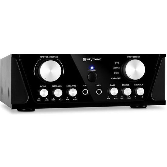 Amplificateur/mixeur Karaoké Stéréo Hi-Fi UNITED UK-8000 - Occasion Fonctionnel