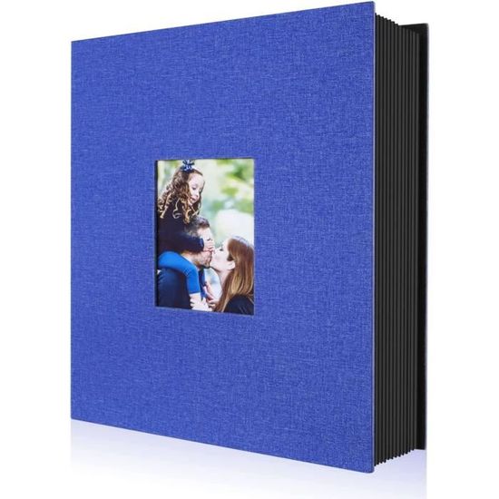 Album Photo 10x15 400 Pochette, Lin Tissu Album pour Vertical Photos  (Noir)[504] - Cdiscount Beaux-Arts et Loisirs créatifs