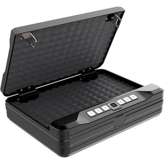 Coffre-fort Biométrique GunVault MicroVault XL MVB1000 Pour Pistolet - Occasion, Montage Multiple, Acier
