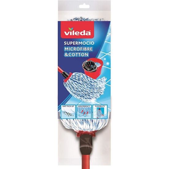 Vileda - Seau-Essoreur Pour Balai Franges Supermocio