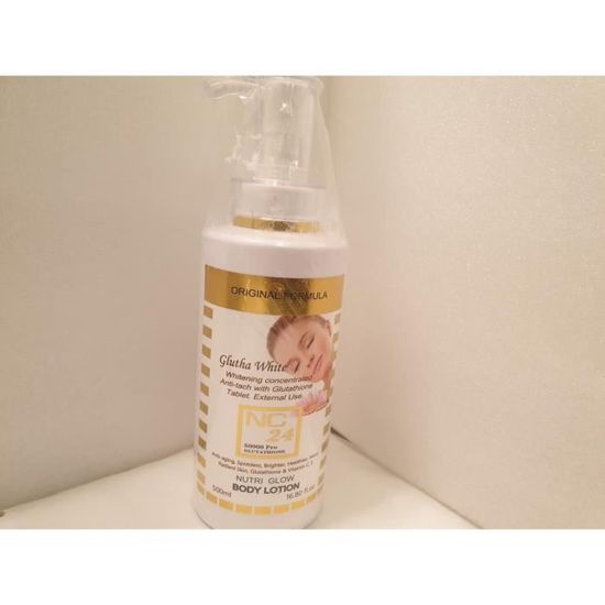 Lait Éclaircissant Therapy White - Enrichi En Glutathione, Kojic, Collagène, 500ml, Soin Nuit