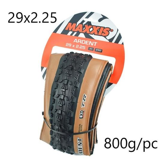 Pneu velo Pneu de velo sans chambre a air MAXXIS 29 TR VTT 26x2.25 27.5x2.25 27.5x2.4 29x2.25 2.4 1 Type 1pc 29x2.25 yellow Cdiscount Sport