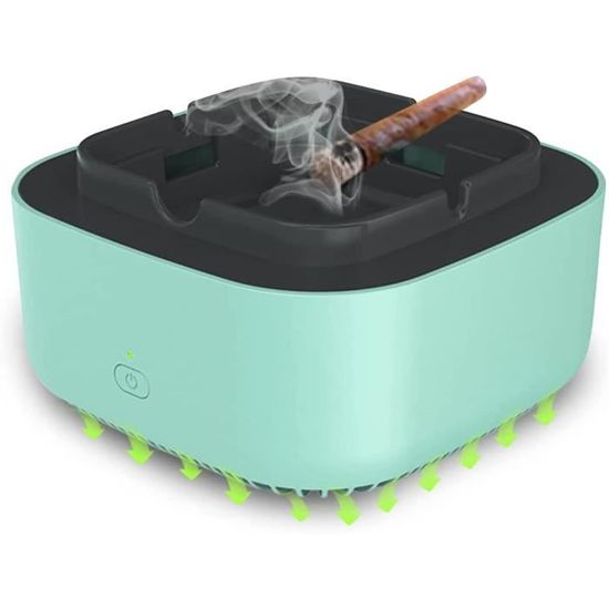 Cendrier Purificateur D'air Portable - Absorbe Fumée Et Odeurs - Pour Intérieur, Extérieur, Voiture