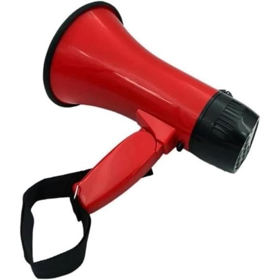 Mégaphone Porte-Voix DGSYUAN 240s Enregistrement - Haut-Parleur Puissant Avec Volume Et Sangle
