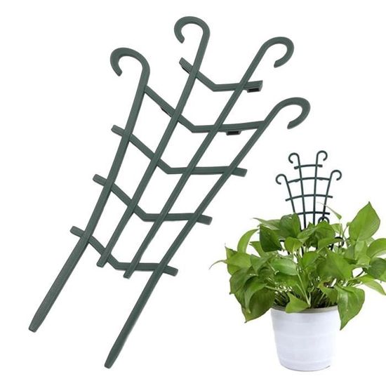 HURRISE Treillis De Plantes En Pot Treillis Pour Plantes En Pot 12 Pièces, Treillis De Support