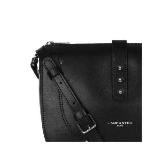 Sac Bandoulière LANCASTER En Cuir Marron - Très Bon état, Franges, Taille Moyen