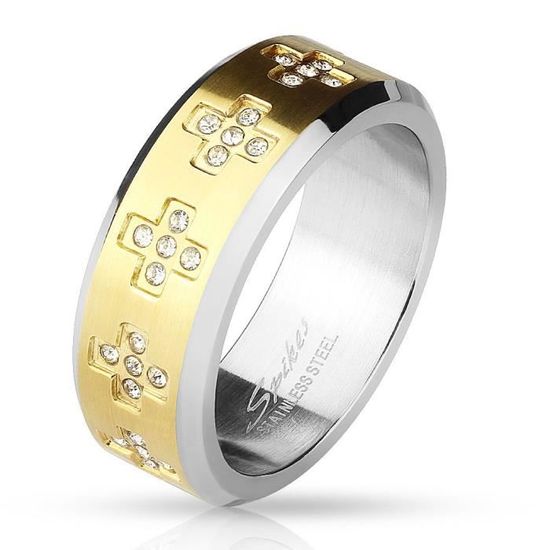 Bague homme strass new arrivals