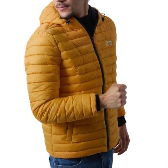 Doudoune jaune homme discount