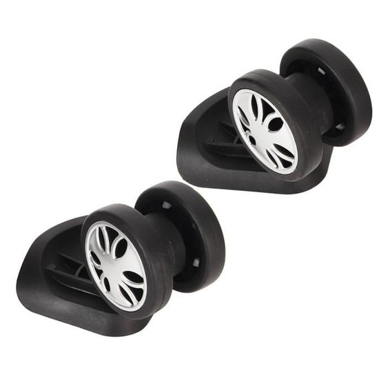 A89 Lot De 2 Roulettes De Rechange Robustes Pour Valise à