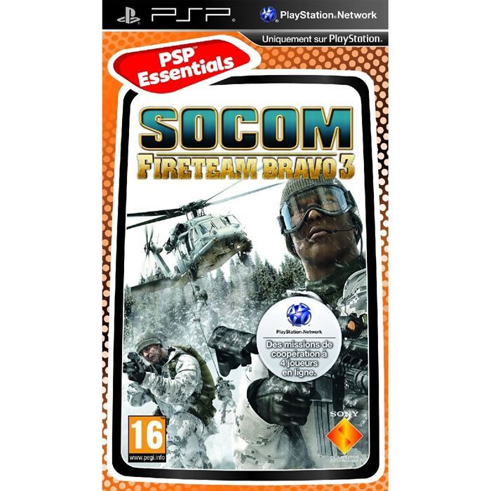 SOCOM: FIRE TEAM BRAVO 3 ESSENTIAL / Jeu PSP