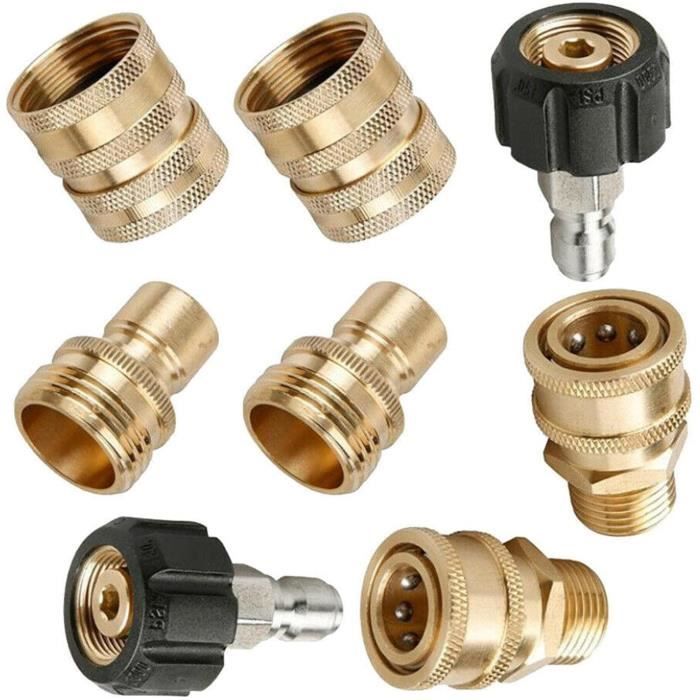 Raccord Rapide Paintball 1/8 NPT – Fiche ASA Haute Pression, Excellent état