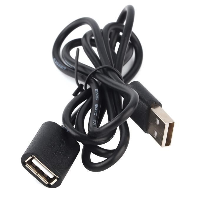 Akozon Câble de charge USB de montre 5i Chargeur de Montre Câble de Charge USB de Bracelet Intelligent Léger Noir en Caoutchouc