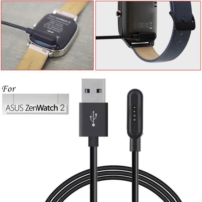 chargeur asus kwmobile Câble USB Compatible avec ASUS Zenwatch 2 Câble