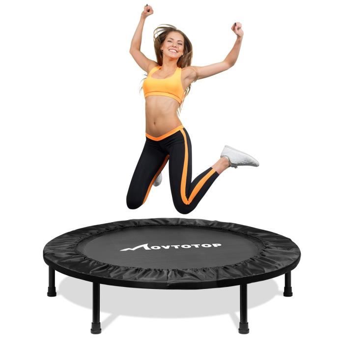 MOVTOTOP 40 -Mini Trampoline de fitness pliable Yoga aérobie à domicile