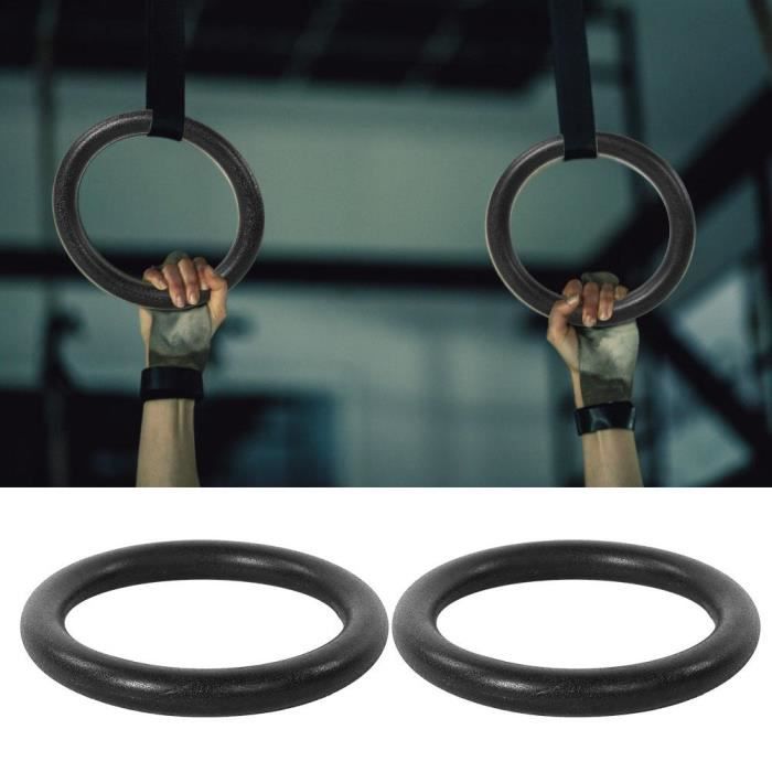 ABS Anneau de gymnastique,pour la Gymnastique, Cross Training, Entraînement Olympique, Haltérophilie et Musculation