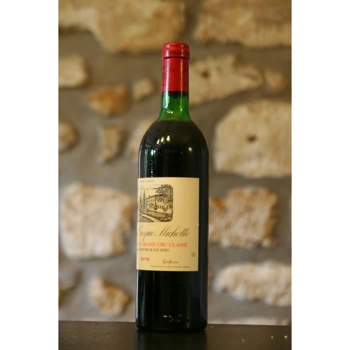 Château Croque Michotte 1978 Rouge