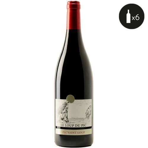 Puech-Haut Le Loup du Pic Pic Saint Loup Rouge 2019 6x75cl