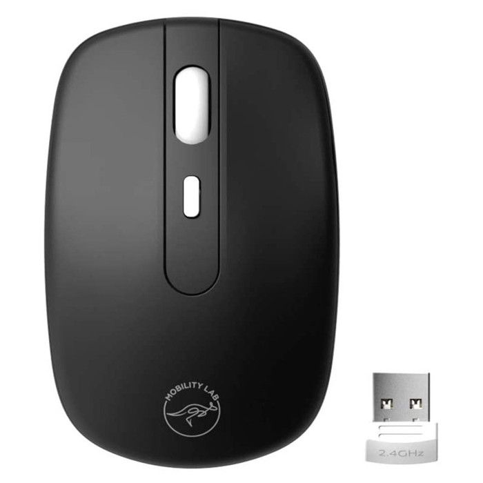 Mobility Lab Souris sans fil - RUBBAMOUSE NOIR