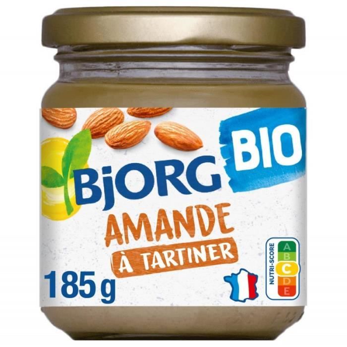 BJORG - Amande À Tartiner 185G - Lot De 3