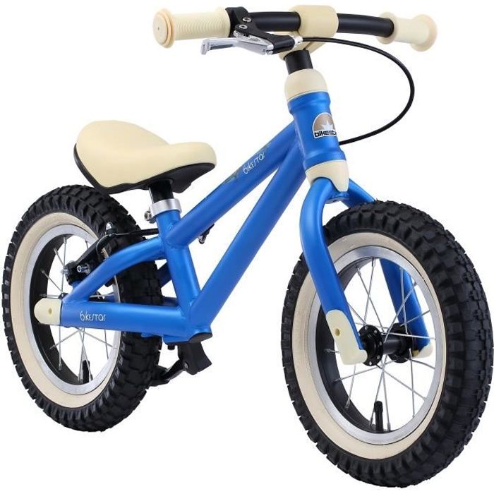 BIKESTAR - Draisienne - 12 pouces - pour enfants de 3 ans - Edition VTT - garçons et filles - Bleu