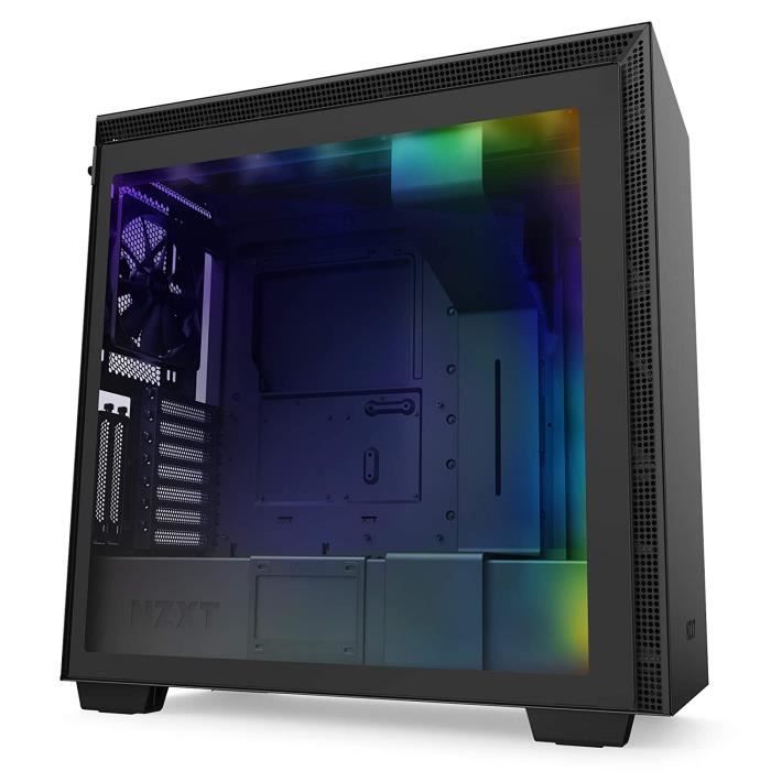 Solutions de stockage externes NZXT H710i - Boîtier PC Gaming Moyenne Tour ATX - Port I-O USB Type-C en Façade - Panneau 98544