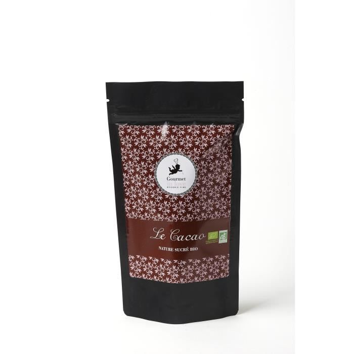 GOURMET IN LOVE Cacao Nature Sucré Zip Pack - 200 g