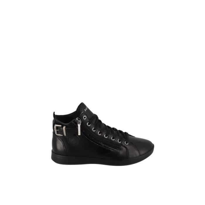 Basket haute zippée PALME/V F4H Noir