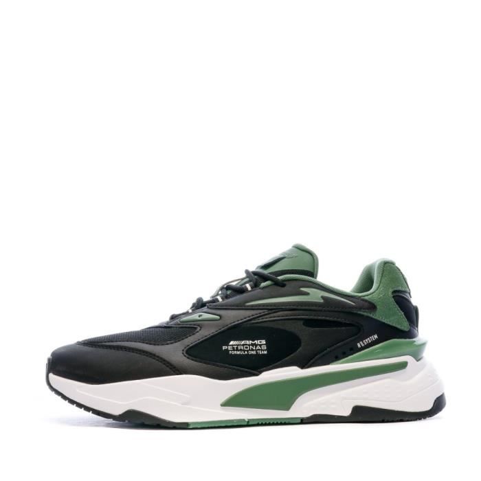Baskets Noir/Vert Homme Puma Mapf1 Rs-fast