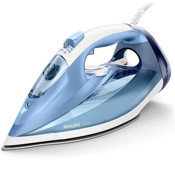 PHILIPS GC4532/20 Fer à repasser vapeur Azur - 2400 W - 45g/min - Pressing 180g/min - Bleu