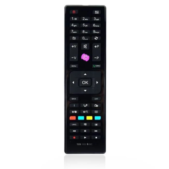 Télécommande JVC HD TV RC4875/RC-4875 Spécifique Finlux BUSH compatible à plies contrôle télévision à distance infrarouge multimédia