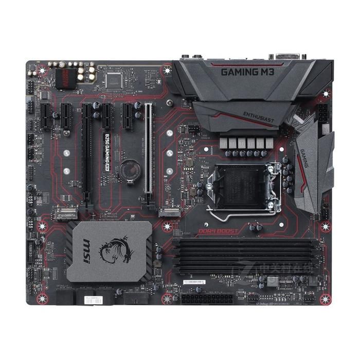Carte mère MSI B250 GAMING M3 Intel B250 LGA 1151 4xDDR4 SDRAM 64 Go ATX - Msi