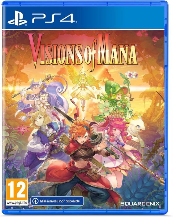 Jeu de rôle Visions of Mana PS4 Version Import Jouable en Français Blu Ray