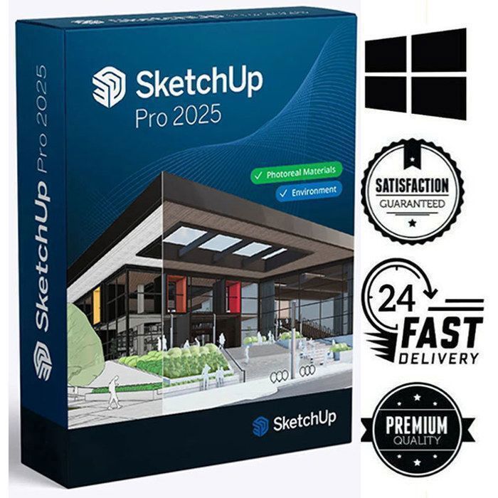SketchUp Pro 2025 v25.0.634 multilingue a telecharger – ACTIVATION valable a vie pour windows