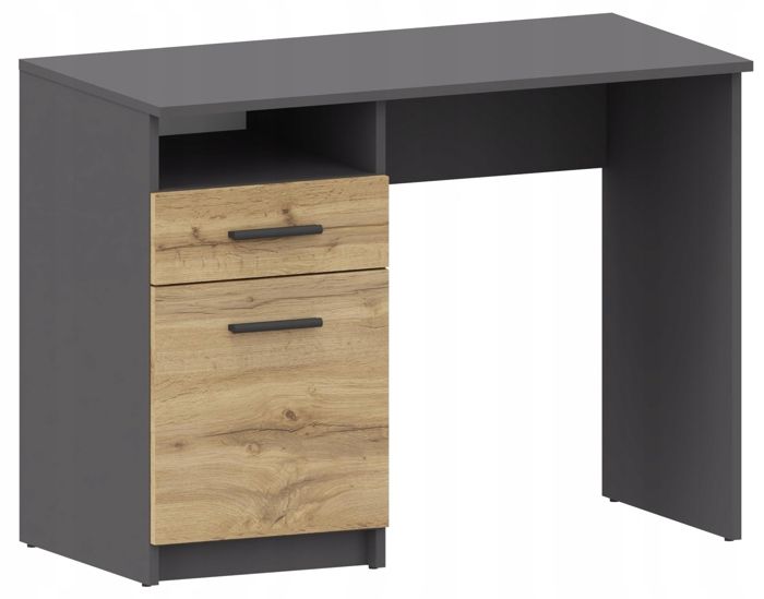 HOIDEA OLIVIA Bureau pour ordinateur - Table de travail avec étagères