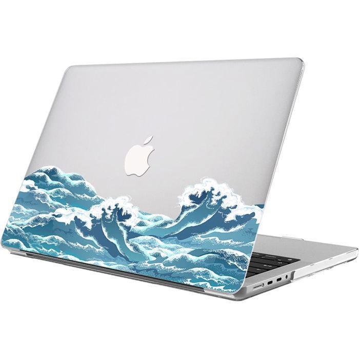 Coque Rigide Avec Support Intégré Pour MacBook Air 13,6" M4/M3/M2 (2022-2025) - Marque Pixfab - Neuve