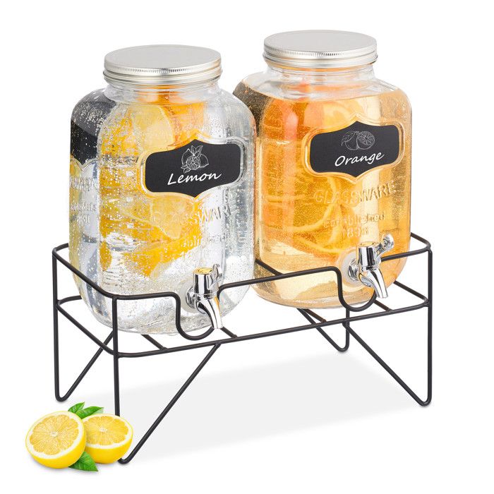 relaxdays Distributeur de boissons - distributeur d'eau - robinet - robinet de
