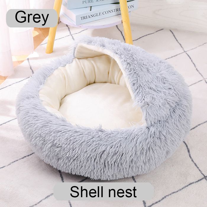 Comparer les prix de Lit rond pour animaux de compagnie40-60cmpour grand chienlit Super doux pour chatLong panier en peluche40cmStyle 3 Grey