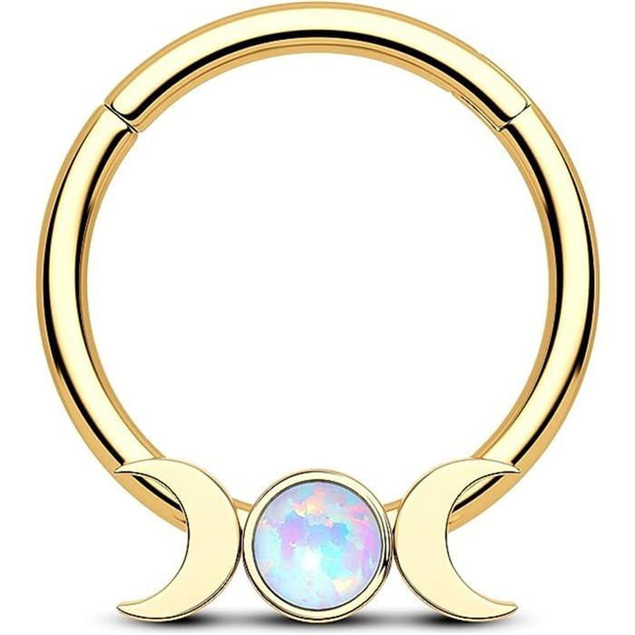 CM Crareesi Mania Septum Piercing Schmuck 16G Mond Septum Ring Daith ...