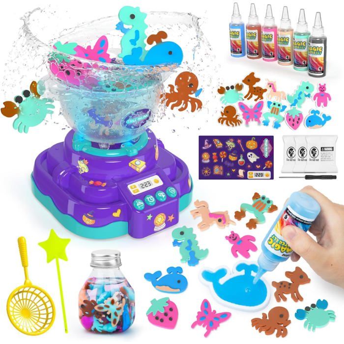 Sable Magique Aqua Gelz Kit Potion Magique Enfant - 20 Bouteilles Sable Magique Pour Création