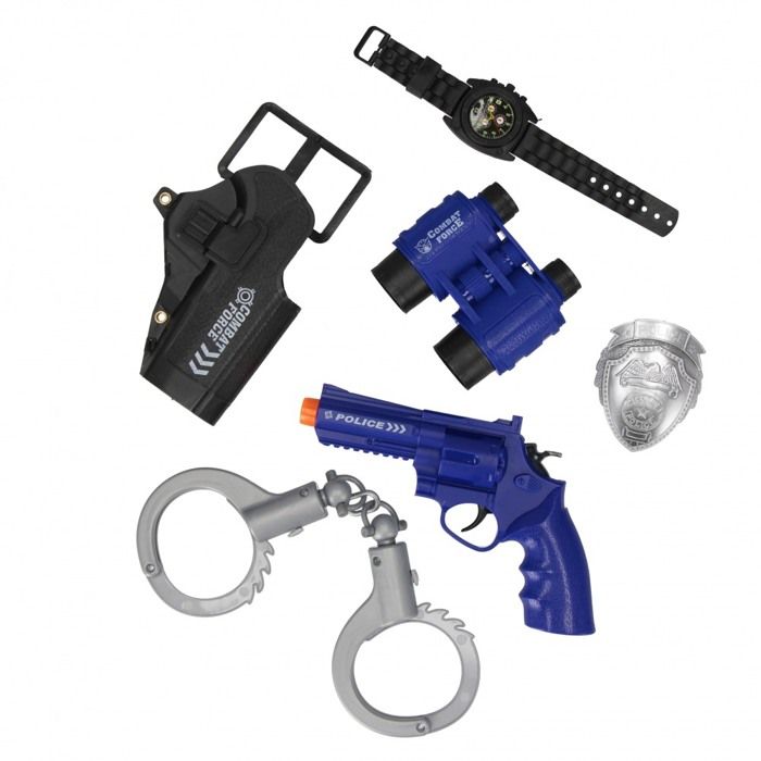 Jouet - Set de policier - Policier - Bleu - Plastique - Dès 3 ans