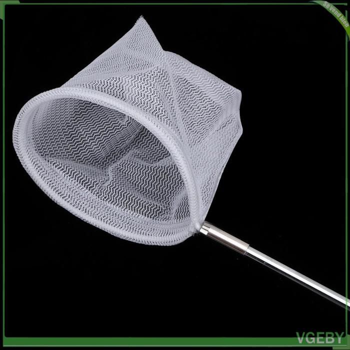 Fafeicy filet de pêche rétractable  Filet de Pêche 3D Filet Rétractable pour la de Crevettes de Réservoir Sûr et animalerie eau