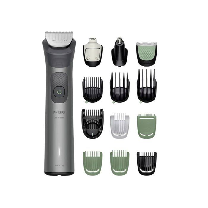 Philips All in One Trimmer Serie 7000 Tondeuse à cheveux Tondeuse de précision Tondeuse corps fonction de chargement
