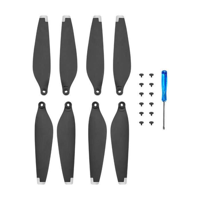 16 Pièces Hélices Pales HS360S Quadcopter RC – Pliables, Marquées A/B, Rechange Drone HS360S
