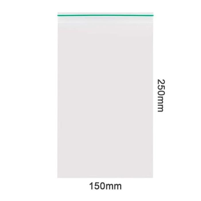 Lot De 32 Sacs Zippés De 40 X 30 Cm - Grand Sac Réutilisable - Étanche