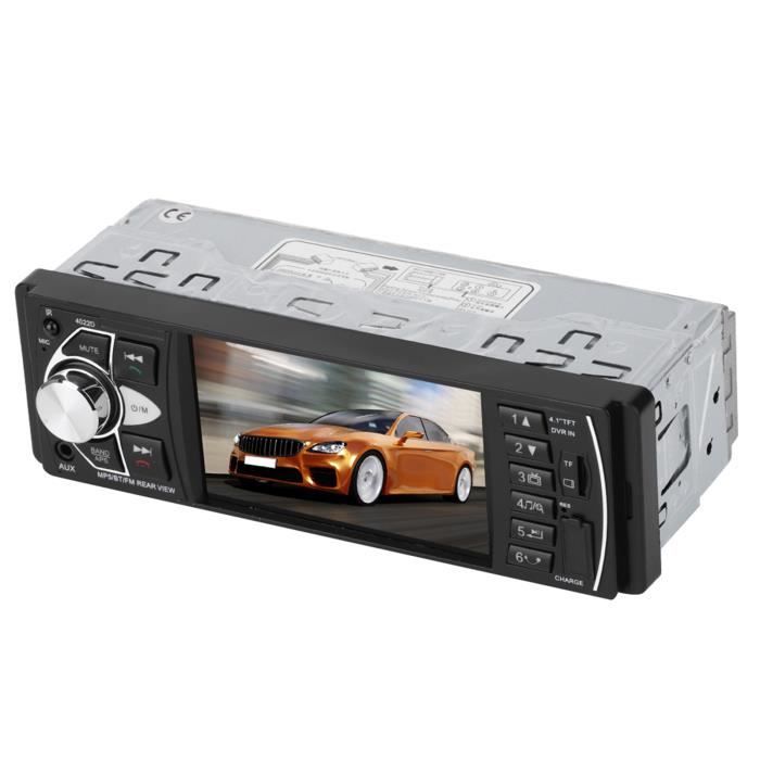 Autoradio 1 DIN Avec écran Tactile 6,9" – Compatible CarPlay & Android Auto, Bluetooth, Caméra De Recul, Commandes Au Volant