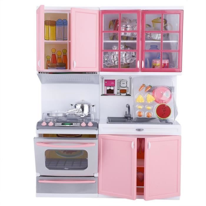 Mini Cuisine faire semblant Rôle Jouer Jouet Ensemble Drôle Ustensiles De  Cuisine Jouant Maison Cadeaux pour Enfants Filles -SEC