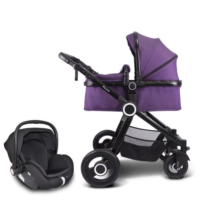 Poussette violette clearance