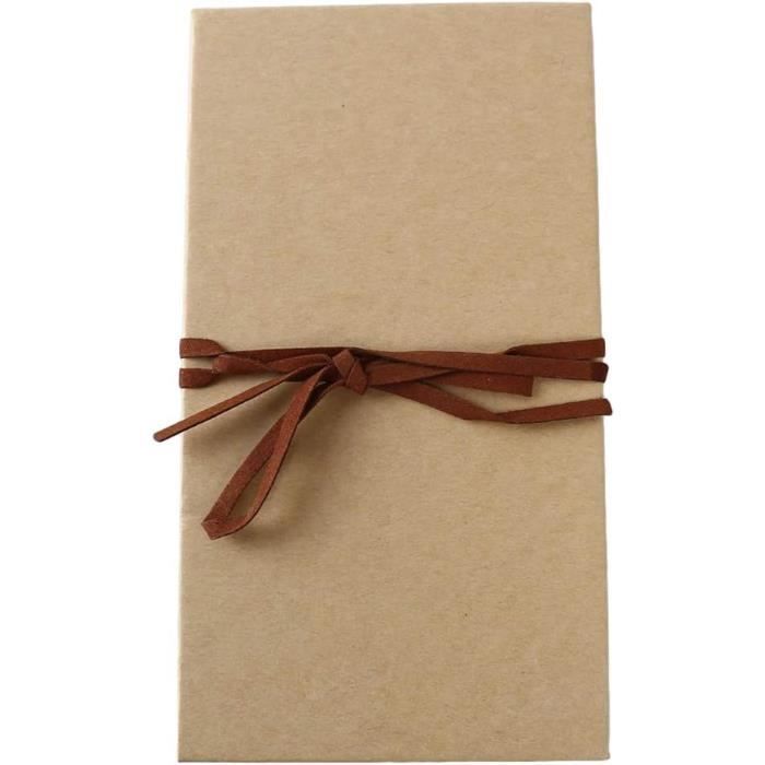 Kit Scrapbooking Créatif - Album Photo 20 Feuilles - Couverture Rigide Kraft - Pour Souvenirs, Mariage, Voyage - 2