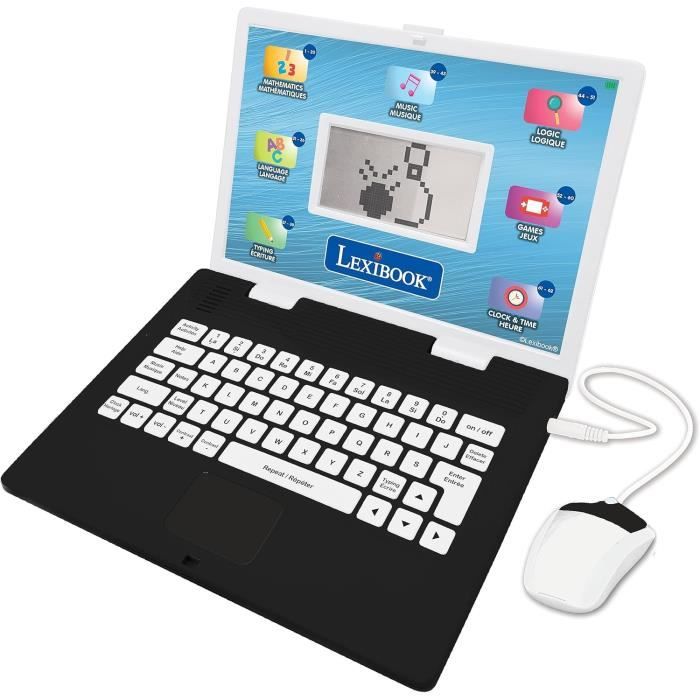Ordinateur Portable Éducatif Bilingue JC498i1 de Lexibook
